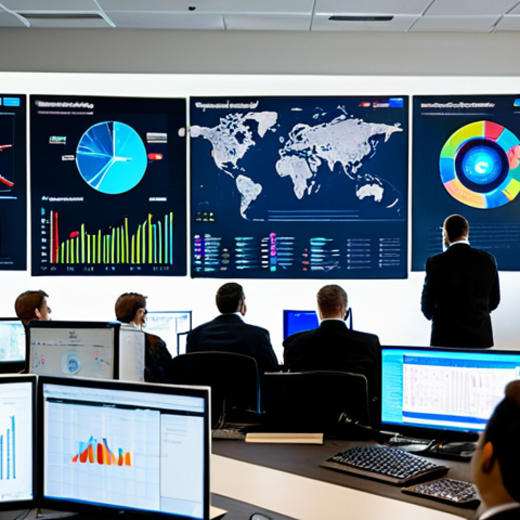Modern Office Security Center**

"A brightly lit, modern office security center. Several IT professionals wearing appropriate business attire are monitoring large screens displaying network traffic graphs, security alerts, and log data dashboards. Focus on the screens showcasing the complex data visualizations of tools like Datadog and Elasticsearch. The atmosphere is busy but professional. fully clothed, appropriate content, safe for work, perfect anatomy, natural proportions, professional, modest, family-friendly."

**